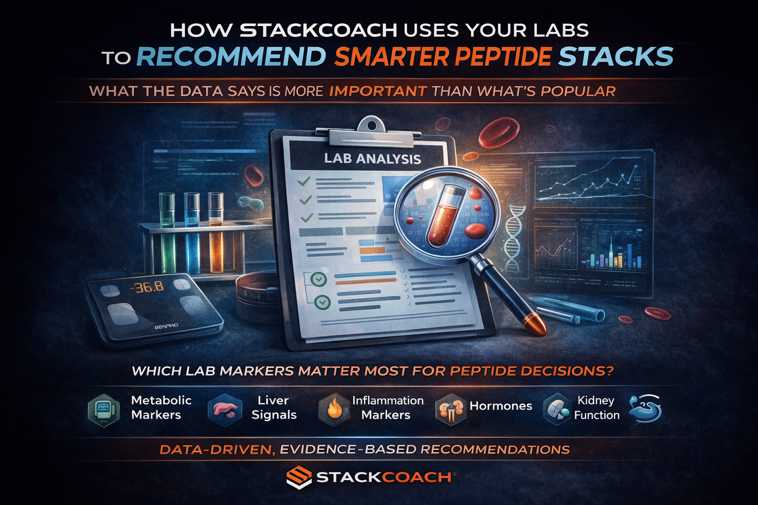 How StackCoach Uses Your Labs to Recommend Smarter Peptide Stacks ...